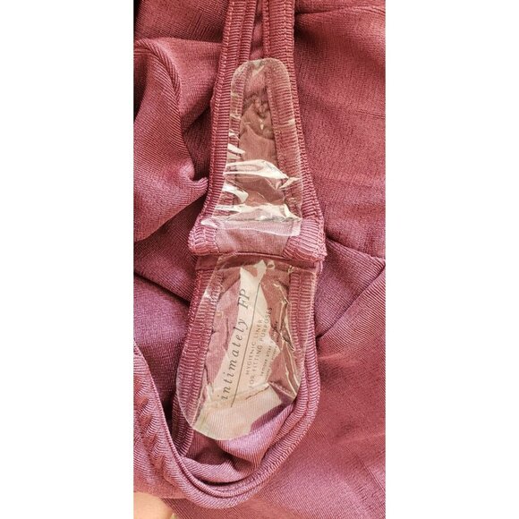 NWT FREE PEOPLE INTIMATELY FIRST CHOICE COWL NECK WILD GINGER BODYSUIT MEDIUM - Picture 12 of 12